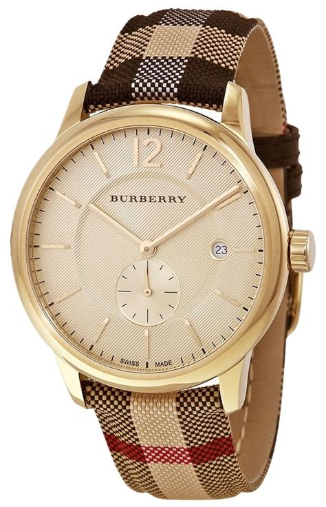 gold burberry watch|burberry watches outlet online.